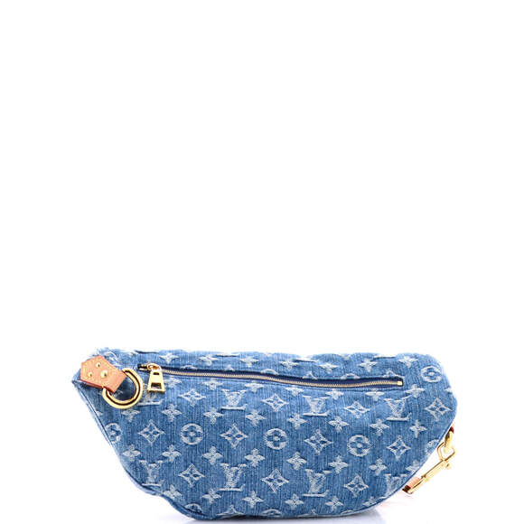 Louis Vuitton High Rise Bum Bag Monogram Denim - Picture 3 of 8